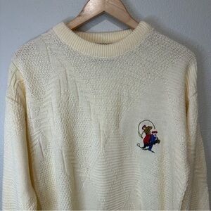 Vintage Jantzen Grandpa Golf Sweater
